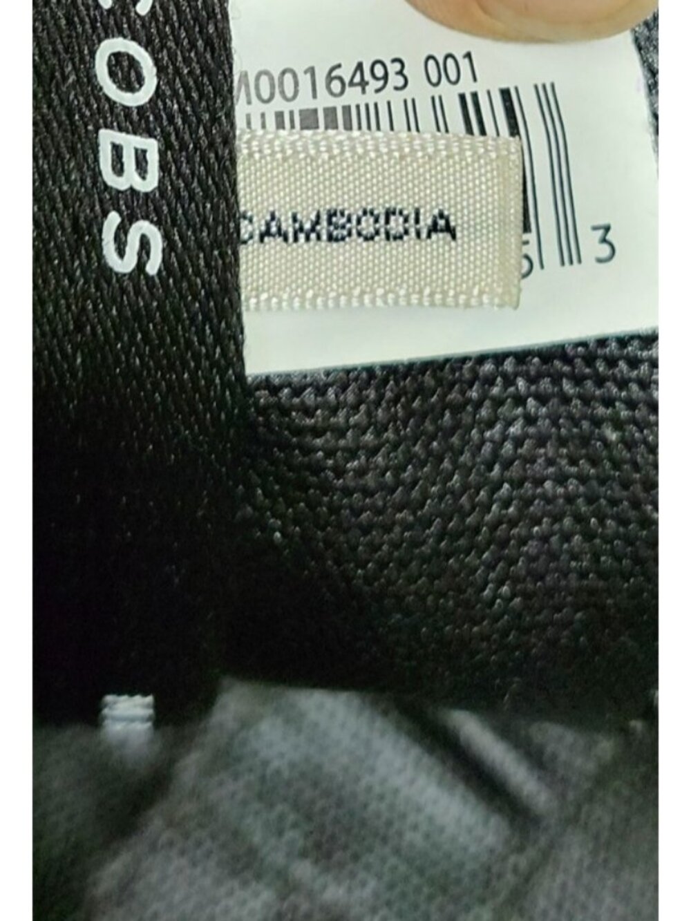 Marc Jacobs The Terry Mini Tote Bag Black Canvas Logo Handbag  100% Authentic - Picture 11 of 16